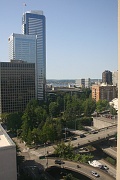 1-2-View from our Renaissance downtown Seattle hotel