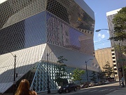 1-5-Seattle Central Library building near our hotel