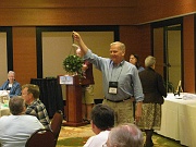 C12-6-9-Michael Riley helping at the live auction